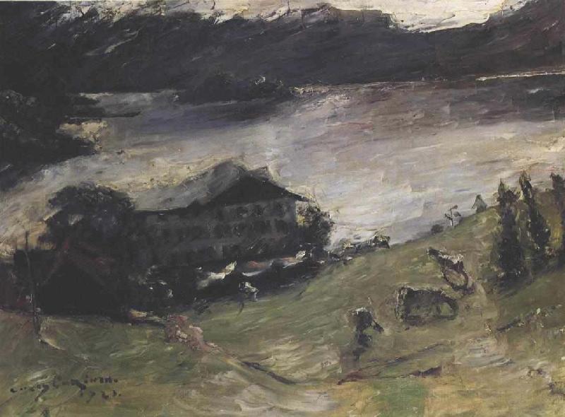 Lovis Corinth Motive from Walchensee oil painting image